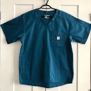 Carhartt, Rugged, Flex, Ripstop,‎ Modern Fit, Scrub Top, Mens, Med, NEW